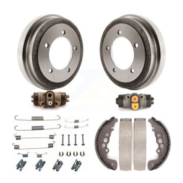 Rear Brake Drum Shoes Spring Cylinder Kit (6Pc) For Suzuki Grand Vitara Chevrolet Tracker K8N-100493