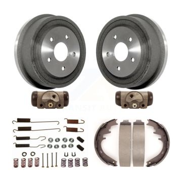 Rear Brake Drum Shoes Spring And Cylinders Kit (6Pc) For 2000-2001 Dodge Ram 1500 K8N-100494