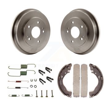Rear Brake Drum Shoes And Spring Kit For 2011 Honda Civic GX K8N-100538