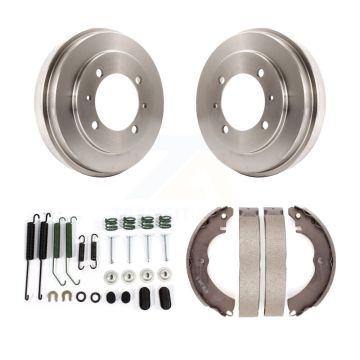 Rear Brake Drum Shoes Spring Kit For Mitsubishi Lancer LS Diamond With 15" Factory Wheels K8N-100544