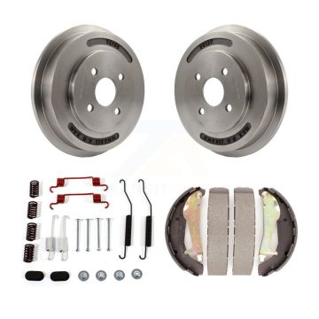 Rear Brake Drum Shoes And Spring Kit For Chevrolet Cobalt Pontiac G5 With 4 Lug Wheels K8N-100559