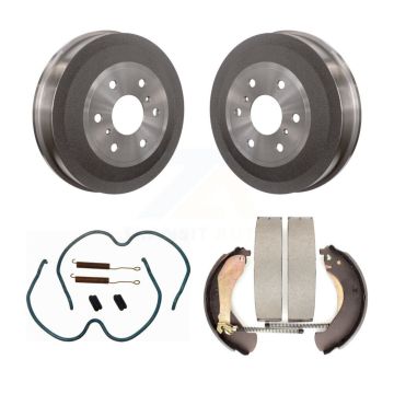 Rear Brake Drum Shoes And Spring Kit For 2009 Chevrolet Silverado 1500 GMC Sierra K8N-100560