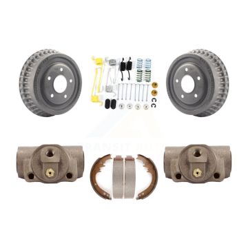 Rear Brake Drum Shoes Spring And Cylinders Kit For Buick Electra With 9.5" Diameter K8N-100589