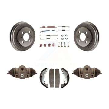 Rear Brake Drum Shoes Spring And Cylinders Kit For 2006 Hyundai Accent To 09 30 05 K8N-100604