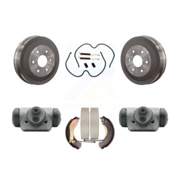 Rear Brake Drum Shoe Spring And Cylinder Kit For 2009 Chevrolet Silverado 1500 GMC Sierra K8N-100611