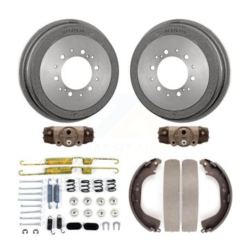 Rear Brake Drum Shoes Spring And Cylinders Kit (6Pc) For 2000-2002 Toyota Tundra K8N-100616