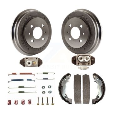 Rear Brake Drum Shoes Spring And Cylinders Kit (6Pc) For 2003-2005 Hyundai Accent K8N-100631