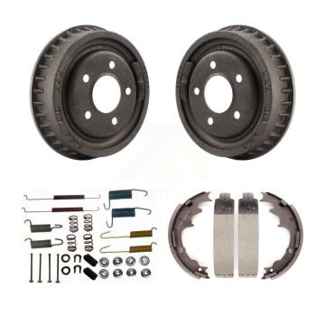 Rear Brake Drum Shoes And Spring Kit For 2010 Mazda B4000 With 9" Diameter K8N-100666