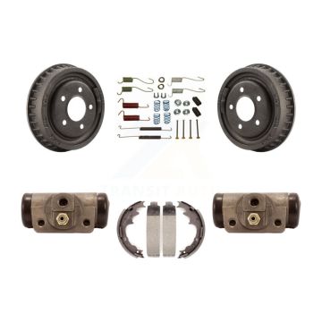 Rear Brake Drum Shoes Spring Cylinder Kit For 2001-2009 Mazda B4000 With 9" Diameter K8N-100669