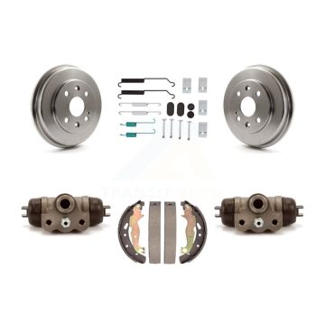 Rear Brake Drum Shoes Spring And Cylinders Kit For 2011-2014 Mazda 2 K8N-100679
