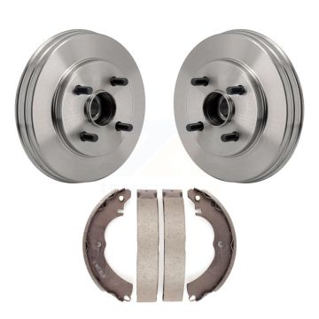 Rear Brake Drum Shoes Kit For 2017-2023 Mitsubishi Mirage G4 With 1 Mounting Hole K8N-100684