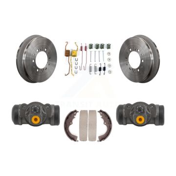 Rear Brake Drum Shoes Spring And Cylinders Kit For Toyota Tacoma With 6 Lug Wheels K8N-100690
