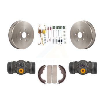 Rear Brake Drum Shoe Spring And Cylinder Kit For 2015 Toyota Tacoma RWD With 6 Lug Wheels K8N-100691