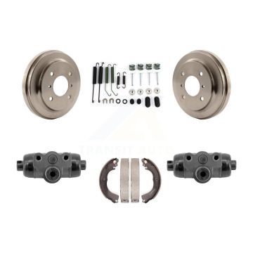 Rear Brake Drum Shoe Spring Cylinder Kit For 2009-2011 Nissan Versa 1.6L With 4 Wheel ABS K8N-100694