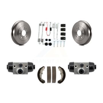 Rear Brake Drum Shoes Spring And Cylinders Kit For 2012-2016 Ford Focus FMSI=1004 K8N-100698