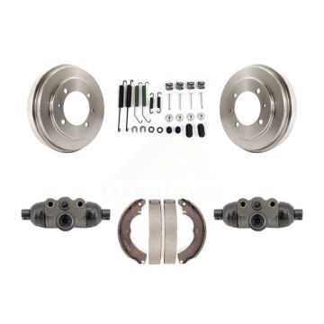 Rear Brake Drum Shoe Spring Cylinder Kit For 07 Mitsubishi Lancer With 15" Factory Wheels K8N-100705