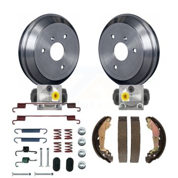 Rear Brake Drum Shoes Spring And Cylinders Kit (6Pc) For Smart Fortwo K8N-100707