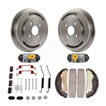 Rear Brake Drum Shoes Spring And Cylinders Kit (6Pc) For Chevrolet Cobalt Pontiac G5 K8N-100708