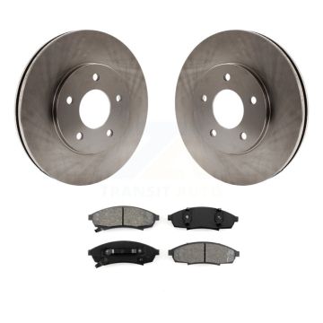 Front Brake Rotor & Semi-Metallic Pad Kit For Chevrolet Lumina Oldsmobile Cutlass Supreme K8S-100013