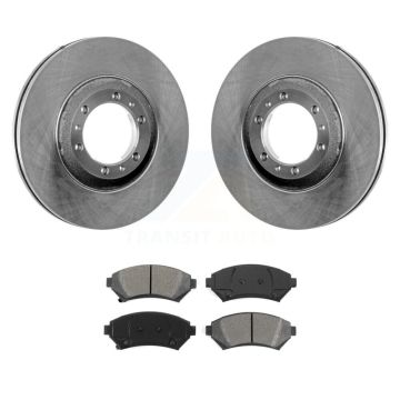 Front Brake Rotor Semi-Metallic Pad Kit For Buick Pontiac Montana Century LeSabre Venture K8S-100017