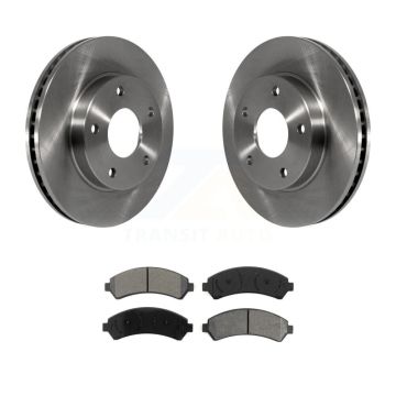 Front Brake Rotor & Semi-Metallic Pad Kit For Chevrolet GMC Blazer S10 Jimmy Sonoma Isuzu K8S-100020