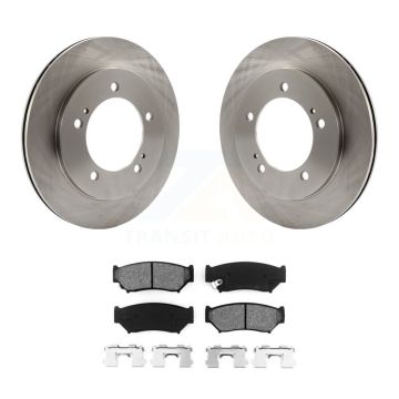 Front Brake Rotor And Semi-Metallic Pad Kit For 1999-2004 Chevrolet Tracker Suzuki Vitara K8S-100025