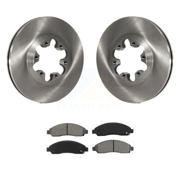 Front Brake Rotor And Semi-Metallic Pad Kit For Chevrolet Colorado GMC Canyon Isuzu i-280 K8S-100044