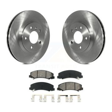 Front Brake Rotors & Semi-Metallic Pad Kit For Chevrolet Impala Buick Lucerne Monte Carlo K8S-100058