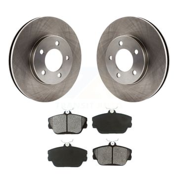 Front Disc Brake Rotors And Semi-Metallic Pads Kit For 1994-1995 Ford Taurus SHO K8S-100102