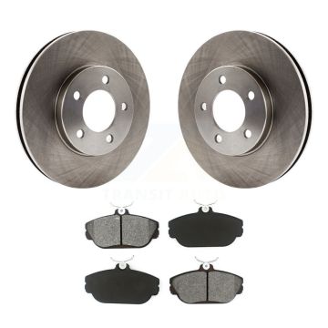 Front Brake Rotors & Semi-Metallic Pad Kit For Ford Taurus Mercury Sable Windstar Lincoln K8S-100103