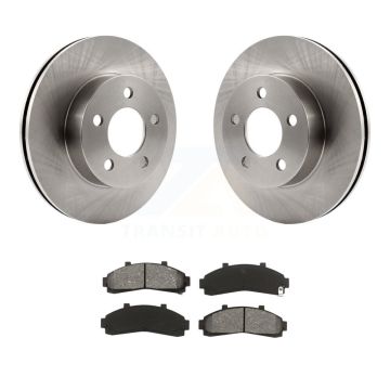 Front Disc Brake Rotor & Semi-Metallic Pad Kit For Ford Ranger Explorer Mazda B4000 B3000 K8S-100105