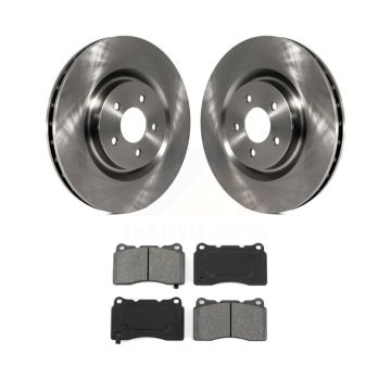 Front Disc Brake Rotors And Semi-Metallic Pads Kit For Ford Mustang K8S-100153