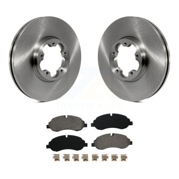 Front Disc Brake Rotor Semi-Metallic Pad Kit For Ford Transit-250 Transit-150 Transit-350 K8S-100177