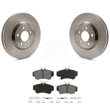 Front Disc Brake Rotors And Semi-Metallic Pads Kit For Chrysler PT Cruiser Dodge Neon K8S-100217