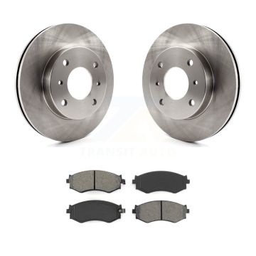Front Brake Rotors & Semi-Metallic Pad Kit For Nissan Sentra 240SX Axxess Stanza INFINITI K8S-100256