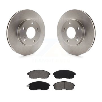 Front Disc Brake Rotors And Semi-Metallic Pads Kit For Nissan Maxima INFINITI I30 K8S-100258