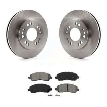 Front Brake Rotor And Semi-Metallic Pad Kit For Mitsubishi Eclipse Galant From 06/01 2.4L K8S-100273