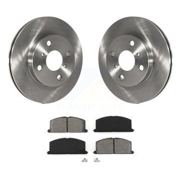 Front Disc Brake Rotors And Semi-Metallic Pads Kit For Toyota Tercel Paseo K8S-100274