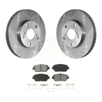 Front Disc Brake Rotor & Semi-Metallic Pad Kit For Toyota Camry With 275mm Diameter K8S-100277