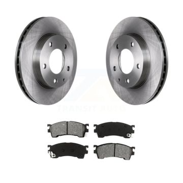 Front Disc Brake Rotors And Semi-Metallic Pads Kit For Mazda 626 Ford Probe MX-6 K8S-100279