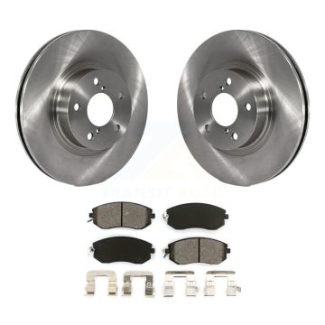 Front Disc Brake Rotors And Semi-Metallic Pads Kit For Subaru Impreza Scion FR-S BRZ K8S-100308