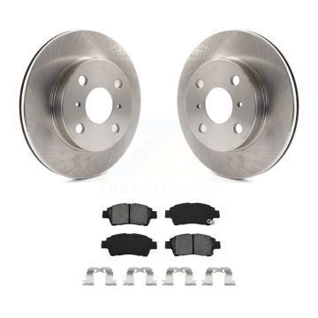 Front Disc Brake Rotors And Semi-Metallic Pads Kit For 2000 Toyota Echo To 08 00 K8S-100363