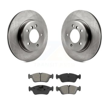 Front Brake Rotor And Semi-Metallic Pad Kit For BMW Z4 325i 325Ci 320i 325xi Z3 328i 323i K8S-100367