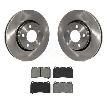 Front Brake Rotor & Semi-Metallic Pad Kit For Volvo V70 R With 286mm Diameter K8S-100375