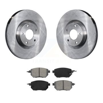 Front Brake Rotor And Semi-Metallic Pad Kit For Nissan Altima Murano INFINITI Maxima FX35 K8S-100429
