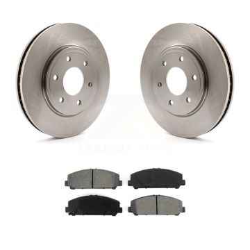 Front Disc Brake Rotors And Semi-Metallic Pads Kit For Suzuki Equator K8S-100465