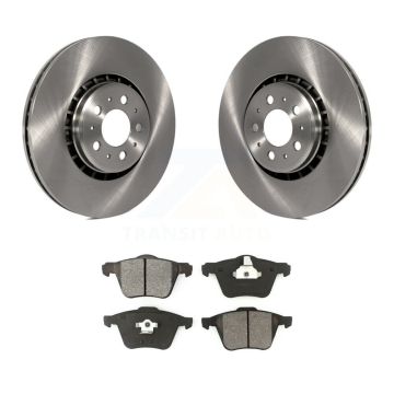 Front Brake Rotors & Semi-Metallic Pad Kit For Volvo XC90 With 336mm Diameter Rotor K8S-100477
