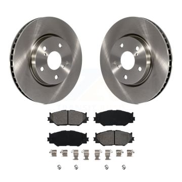 Front Disc Brake Rotors And Semi-Metallic Pads Kit For Lexus IS250 K8S-100507