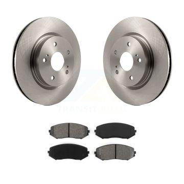 Front Disc Brake Rotors And Semi-Metallic Pads Kit For 2006-2013 Suzuki Grand Vitara K8S-100509