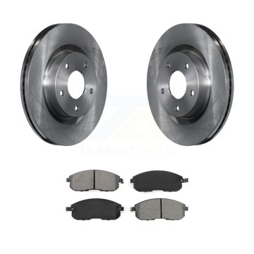 Front Disc Brake Rotors And Semi-Metallic Pads Kit For Nissan Altima K8S-100527